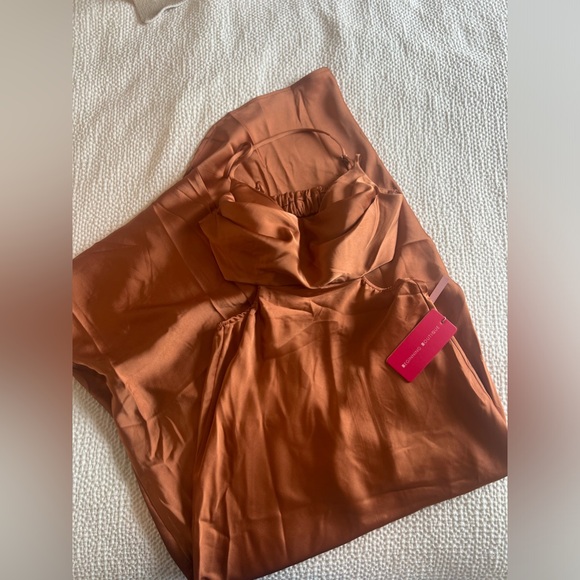 Orange Maxi Dress - Picture 4 of 4